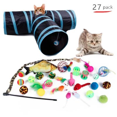 27 Pack Cat Toys Set