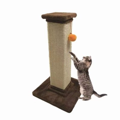 Premium Cat Scratcher Sisal Scratch Posts with Hanging Ball