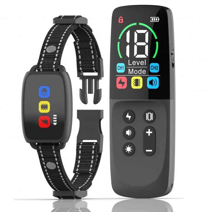 Dog Training Collar with Remote Color Clear Bright